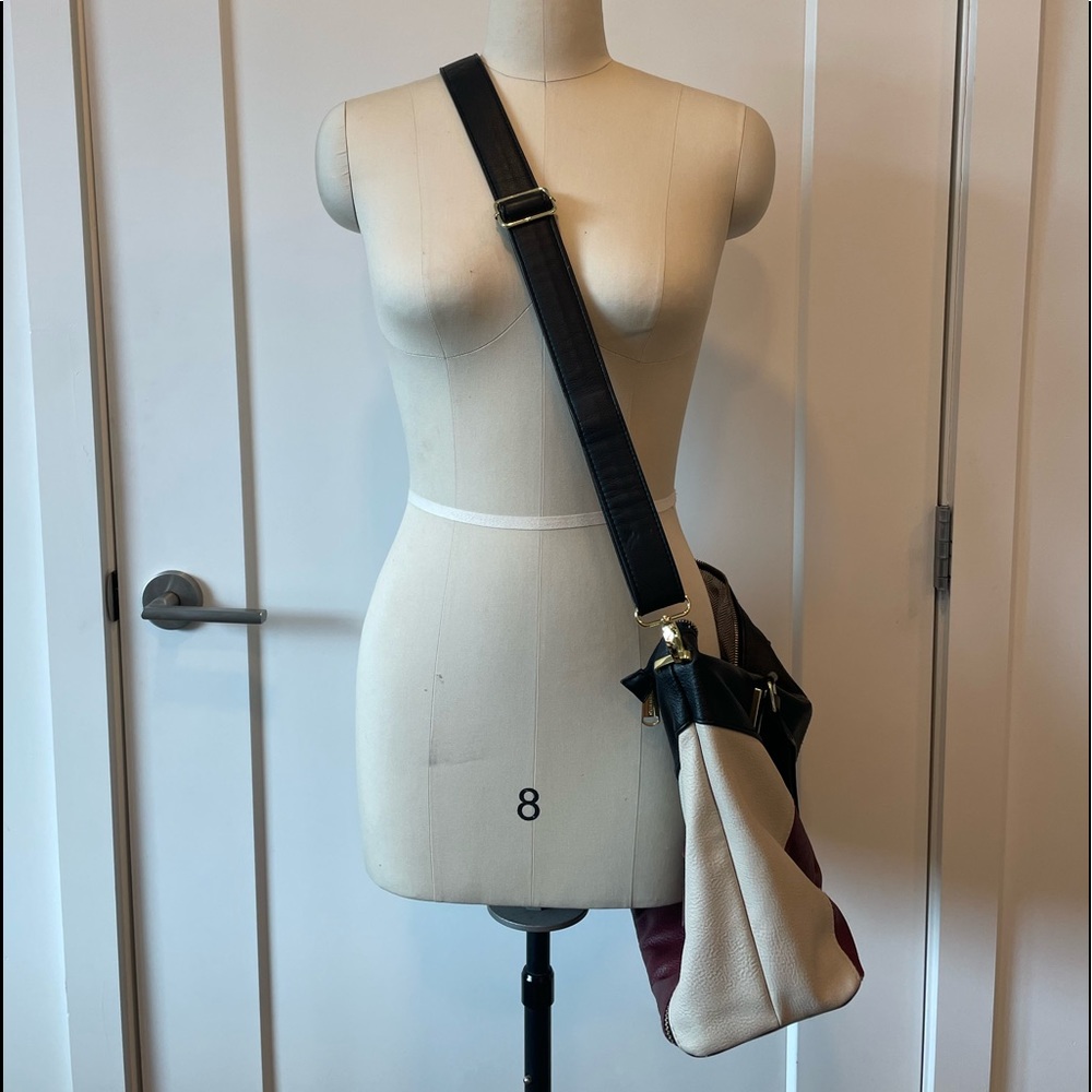Steve Madden shoulder bag and wallet.